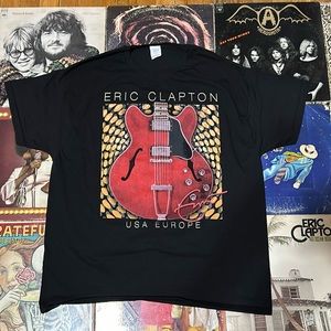 Eric Clapton USA/Europe ‘22 tour t shirt